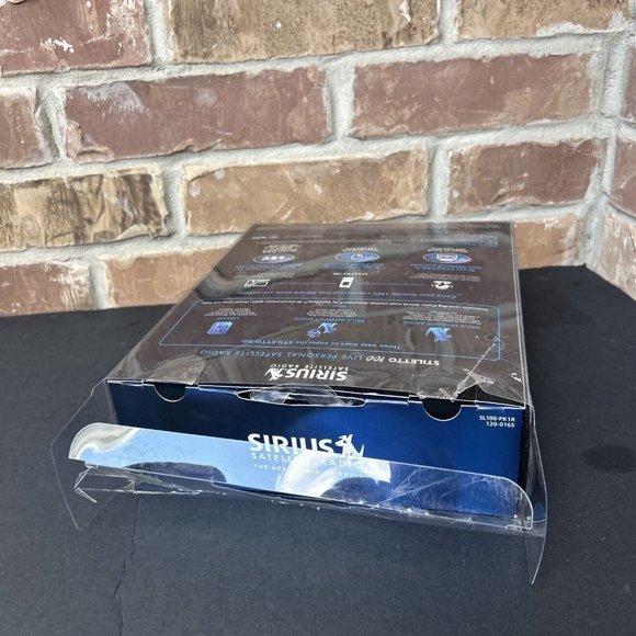 Sirius Stiletto 100 Portable Satellite Radio SL100PK1R Sealed Box Mp3 Player - Picture 13 of 15
